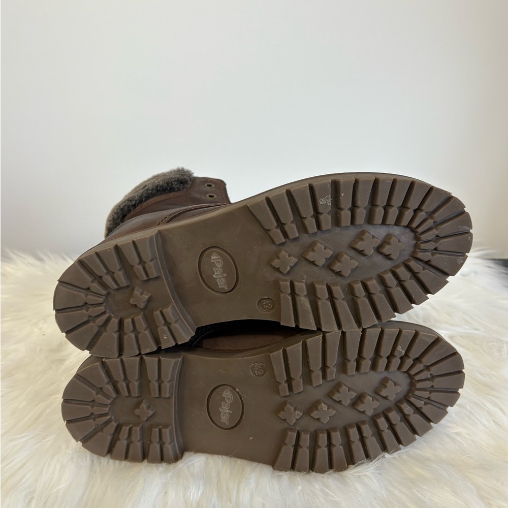 (107)Pajar Dark Brown Faux Fur-Lined Footwear.SZ:EU42 - Picture 13 of 14